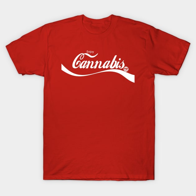 cannabis T-Shirt by toddgoldmanart